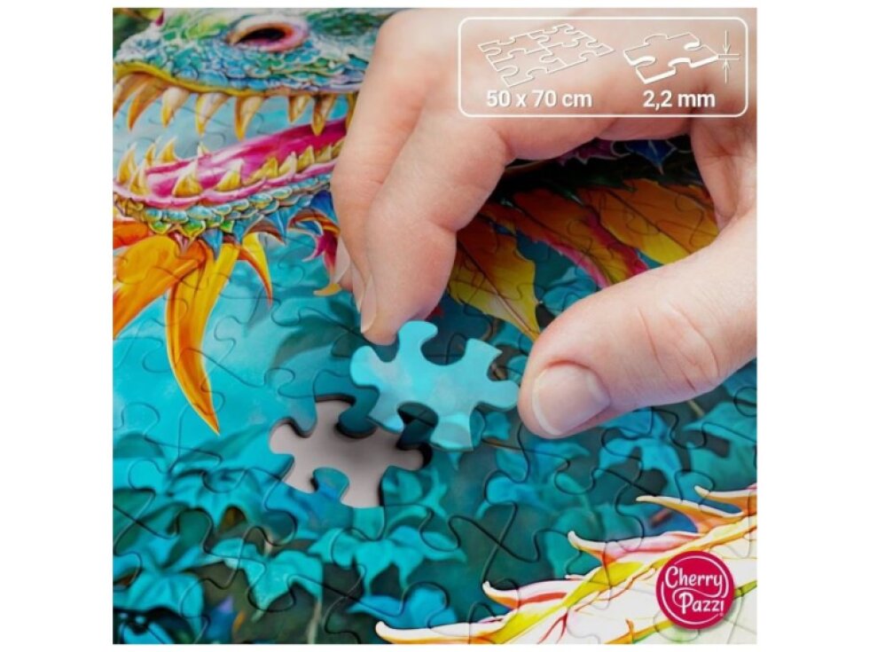 Puzzle 1000d. Cherry Pazzi, Drak