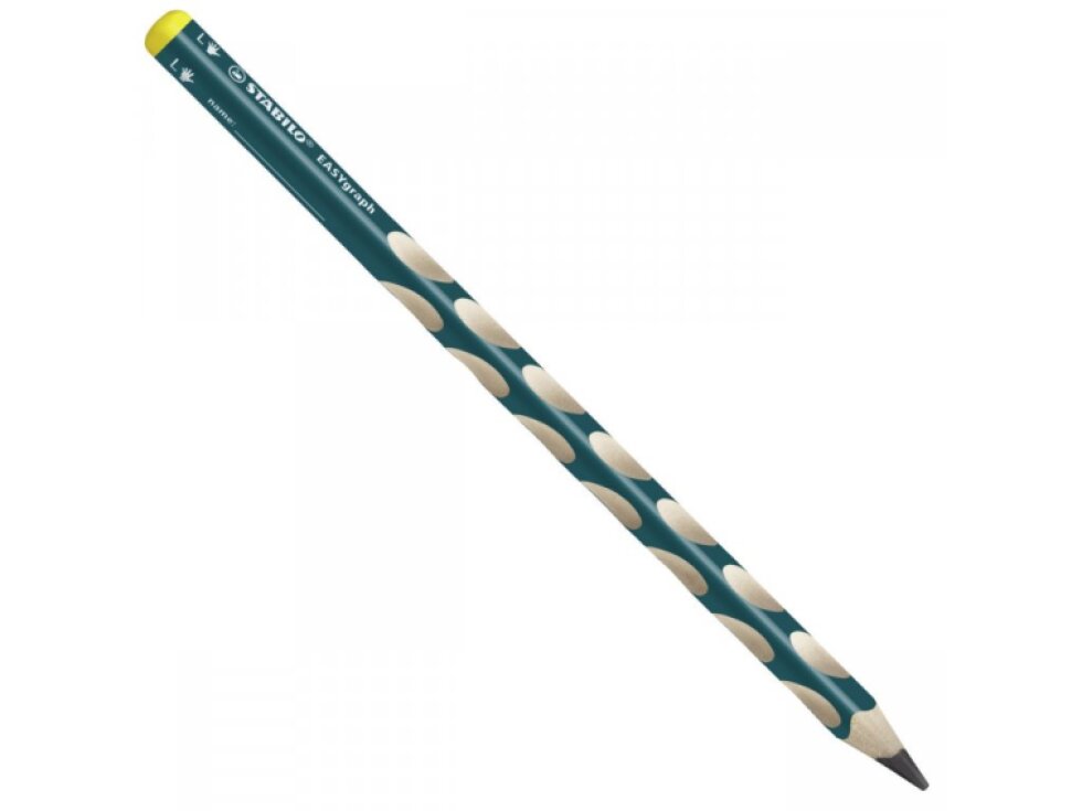 STABILO EASY graph petrolejová - LEVÁK - HB