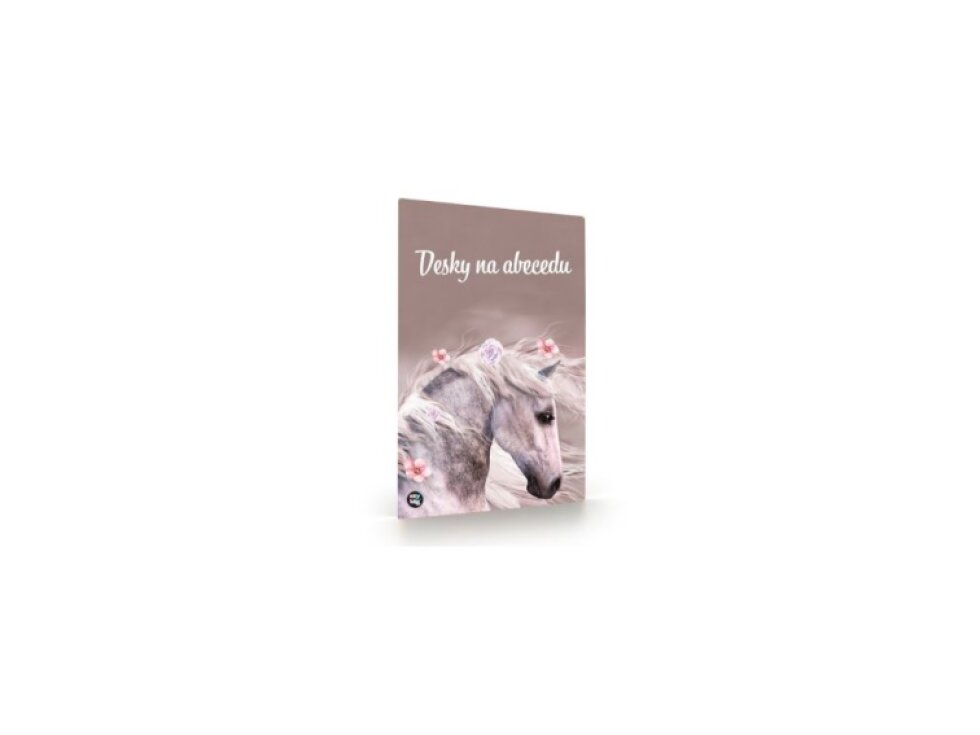 Desky na abecedu -Kůň Romantic