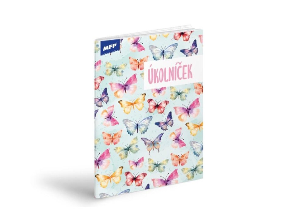 Úkolníček A5 - Motýli