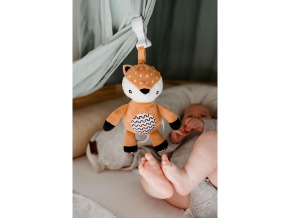Srneček babyted chrastítko plyš 30cm závěs na postýlku/kočárek 0m+