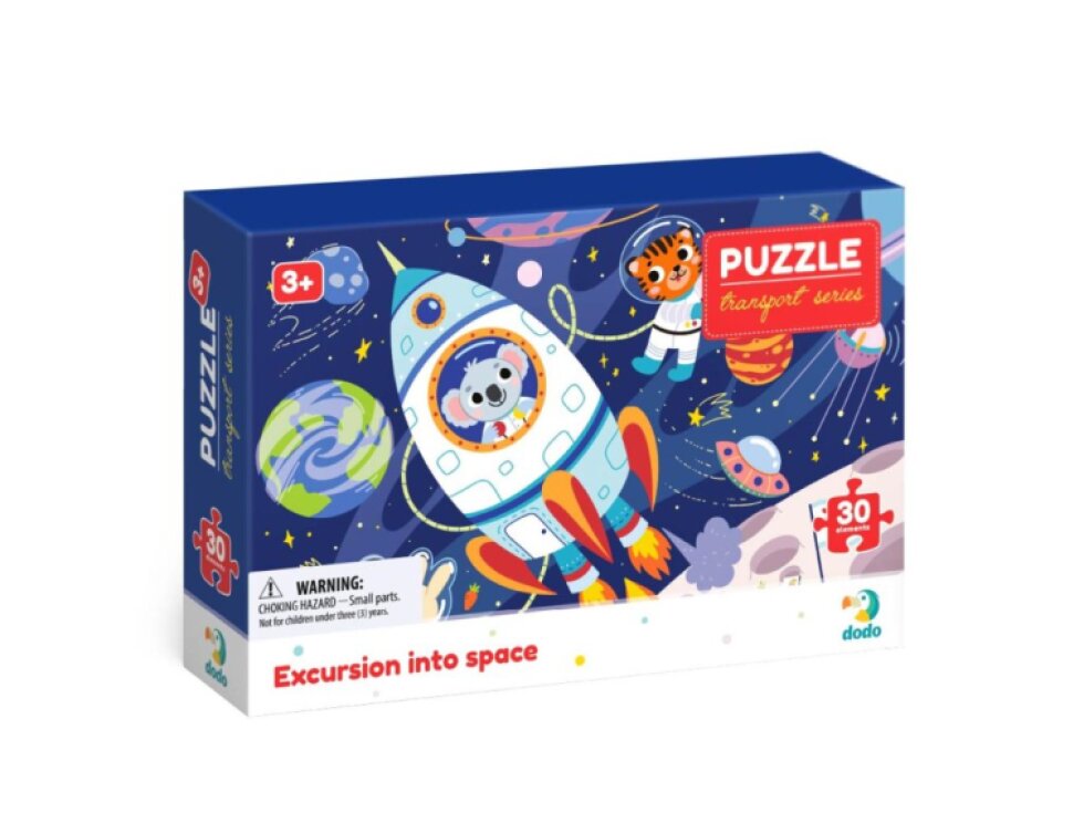 DODO Puzzle Doprava: Výlet do vesmíru