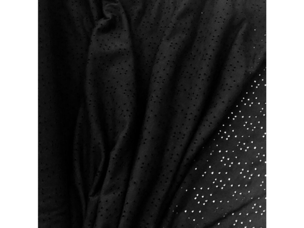 Madeirový úplet - Černá