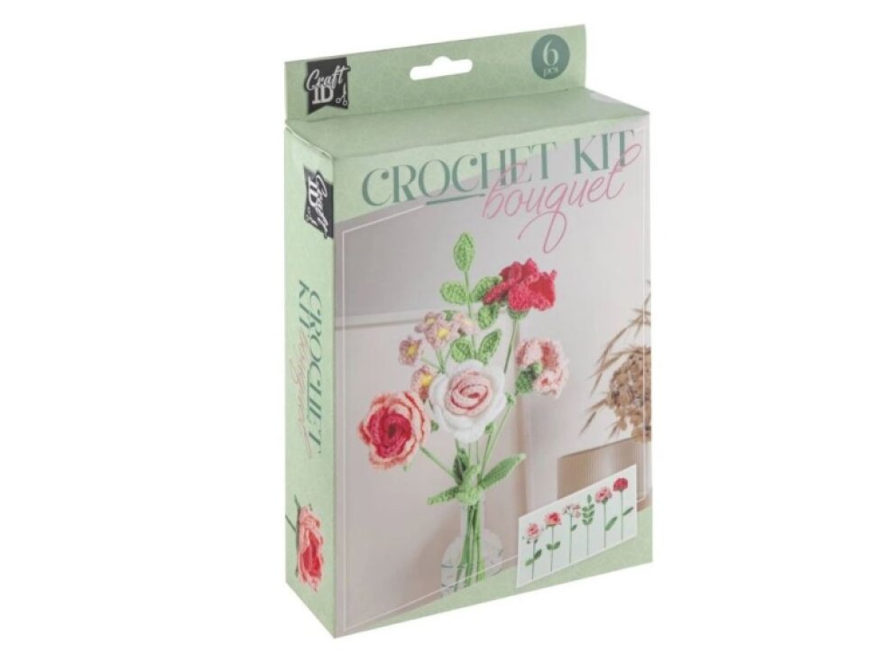 Háčkovací sada - květiny