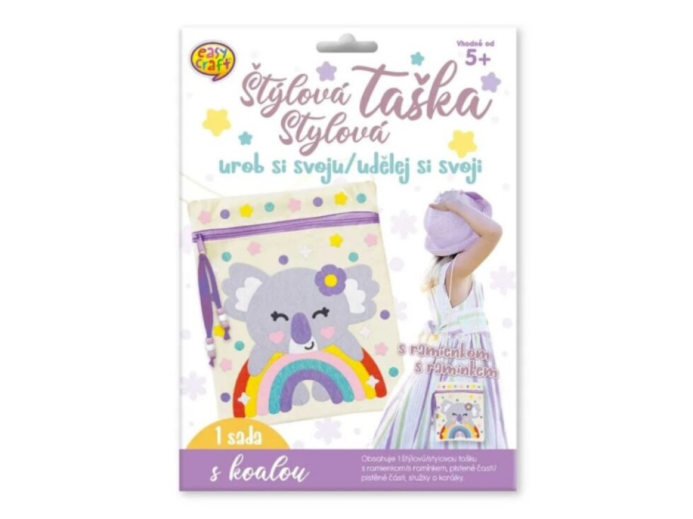 Kreativní tvoření - Stylová taška - Koala