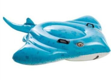 Lehátko rejnok s úchyty nafukovací 185x145cm