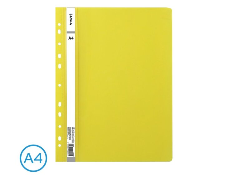 LUMA - Rychlovarač - Euro děrování - desky A4 - žluté