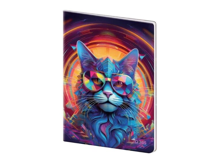 Sešit 544 plastové desky – Cat