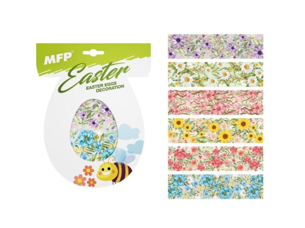 Velikonoční obtisk na vajíčka - košilky, mix motivů 12