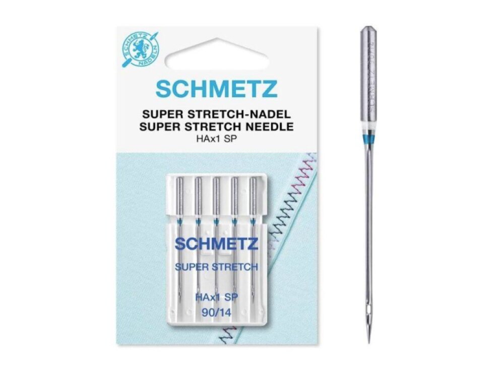 Jehly Schmetz strojové, overloc HAX1 SP 90