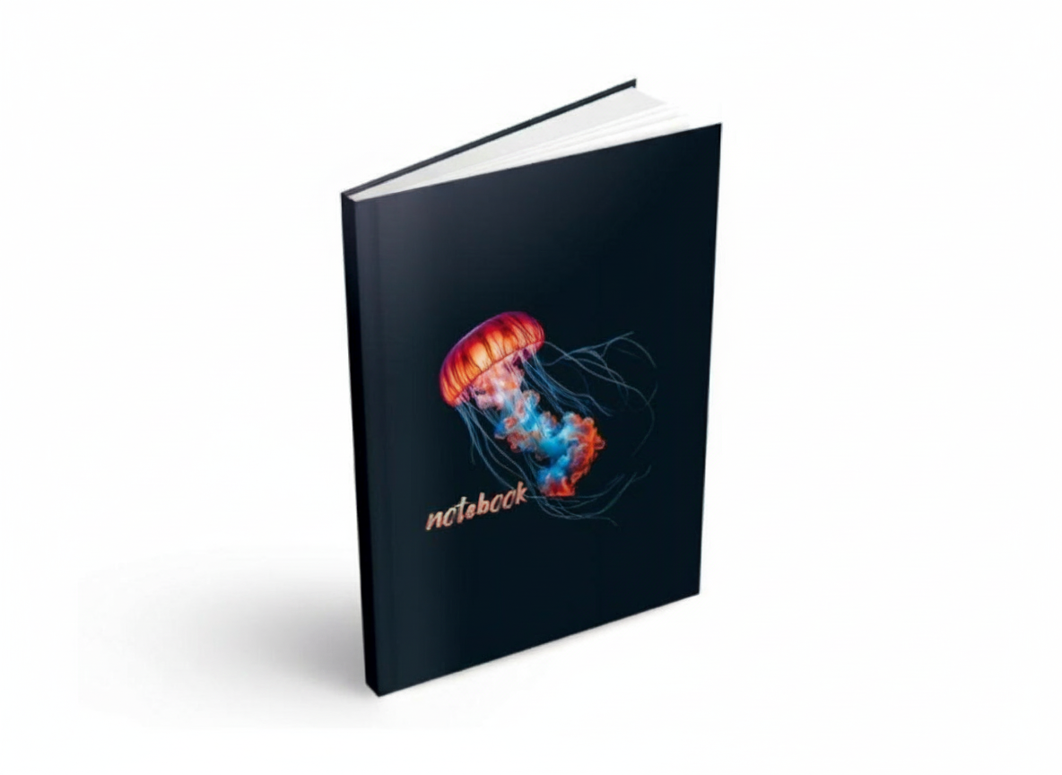 Záznamová kniha A5, 100l/čistá - Medůza