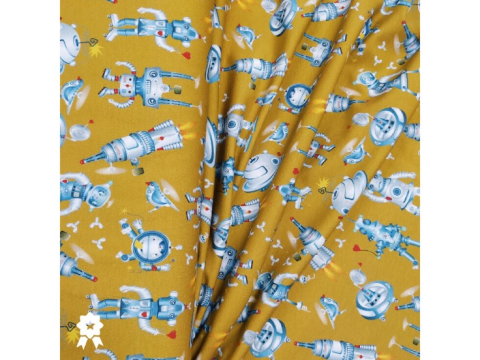 Teplákovina - Roboti, okrová