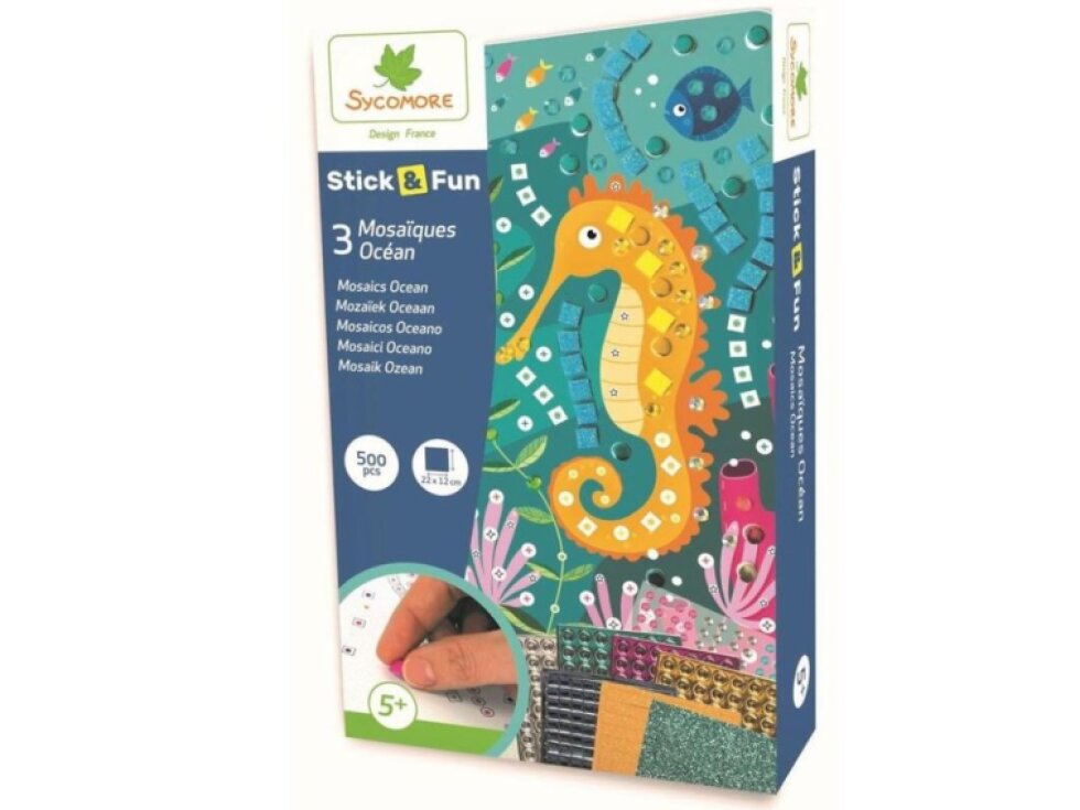 Mozaika STICK & FUN - oceán - 3 ks