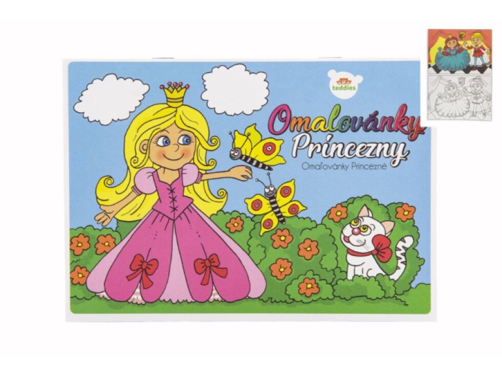 Omalovánky - Princezny