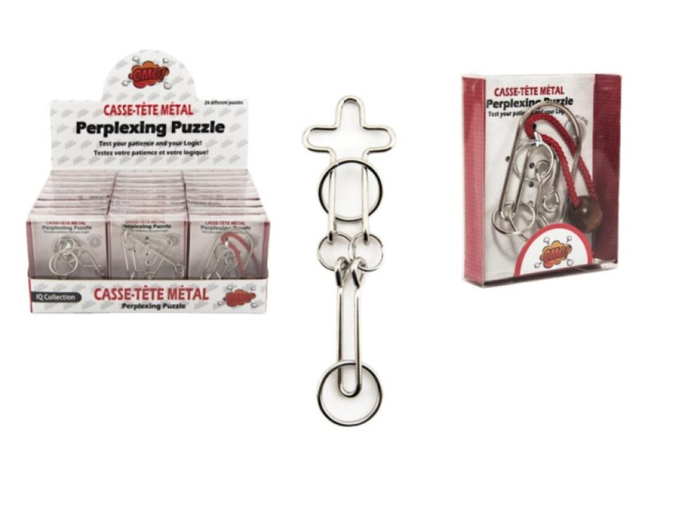 Hlavolam kov 5-7cm mix druhů