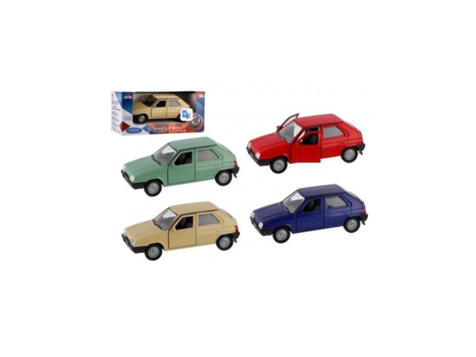 Auto Welly Škoda Favorit kov/plast