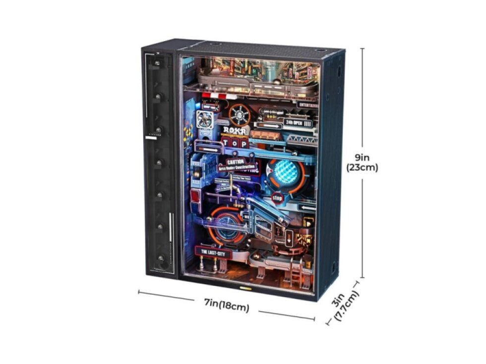 RoboTime 3D mechanická skládačka kuličkové dráhy Město minulosti