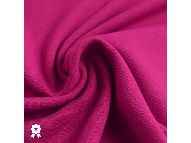 Bavlněný náplet hladký 250g - Tmavě růžová