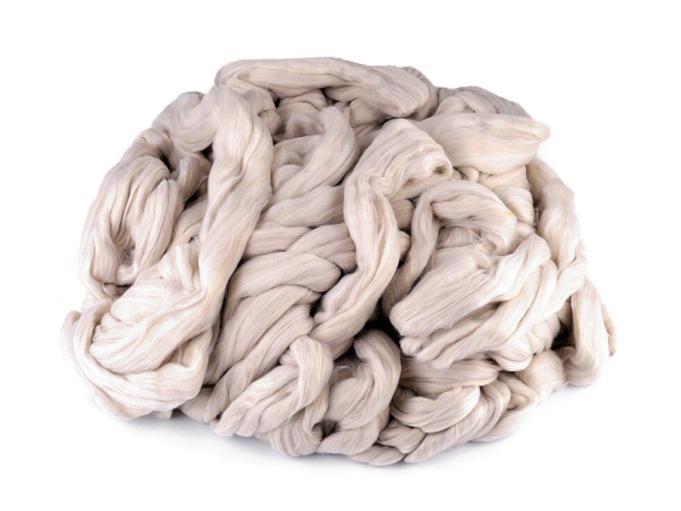 Extra silná příze česaná melír 250g