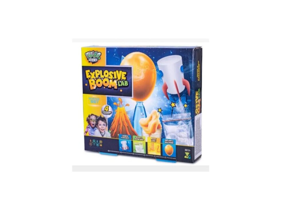 Boom laboratoř - sada pokusů v krabičce