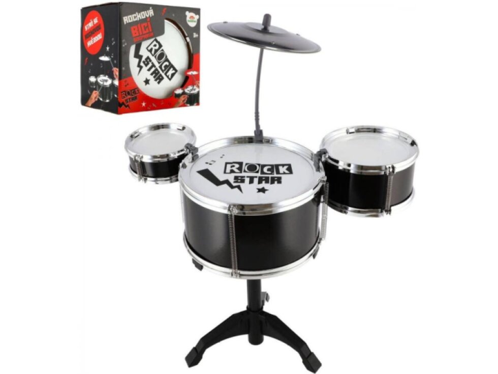 Bicí souprava ROCK STAR plast s příslušenstvím