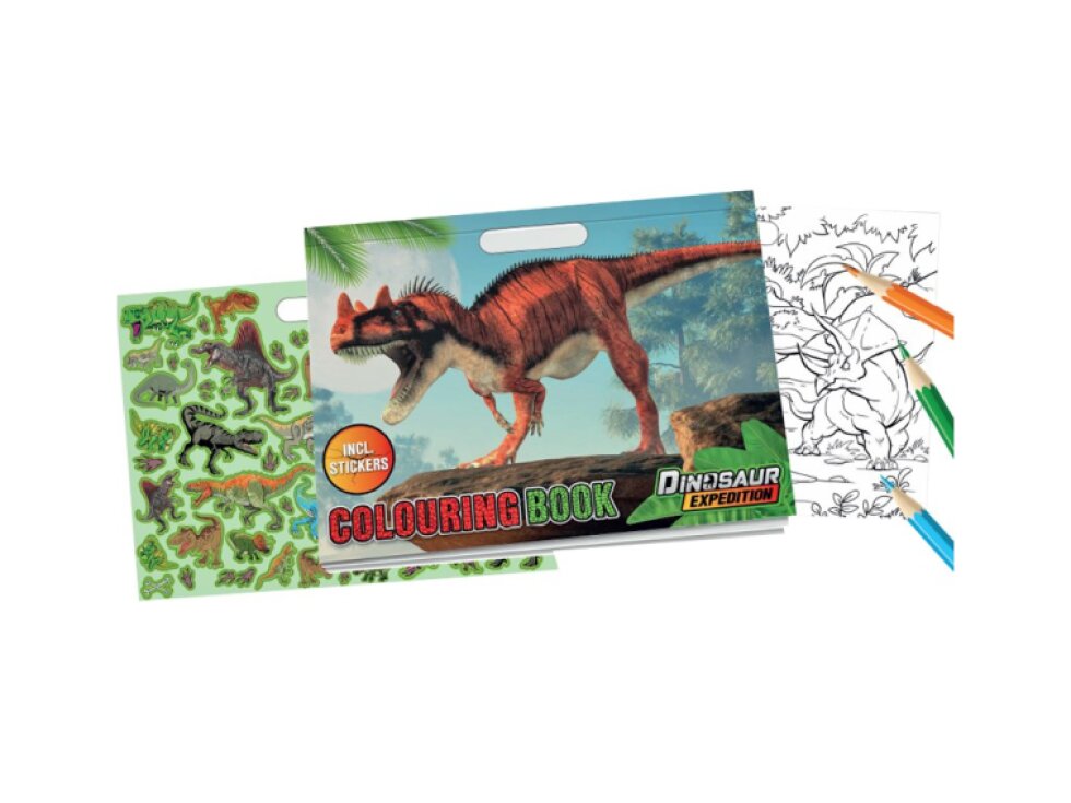 Omalovánky 26x35,5cm 25listů se samolepkami