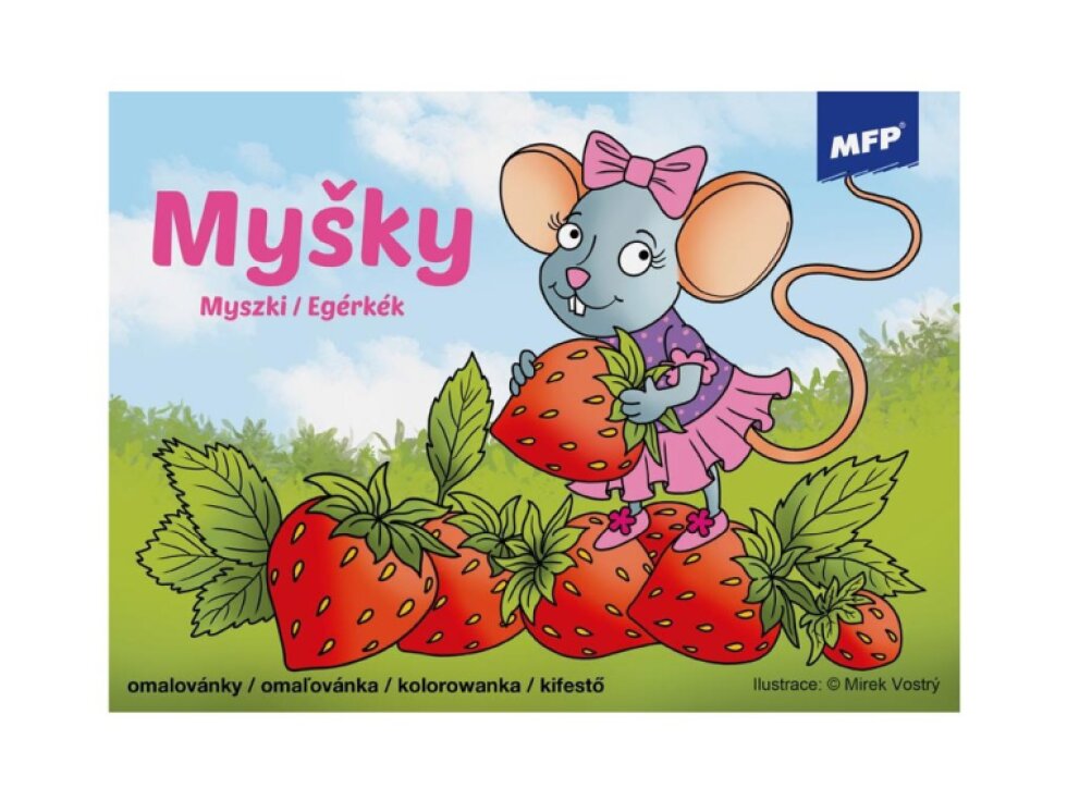 Omalovánky - Myšky