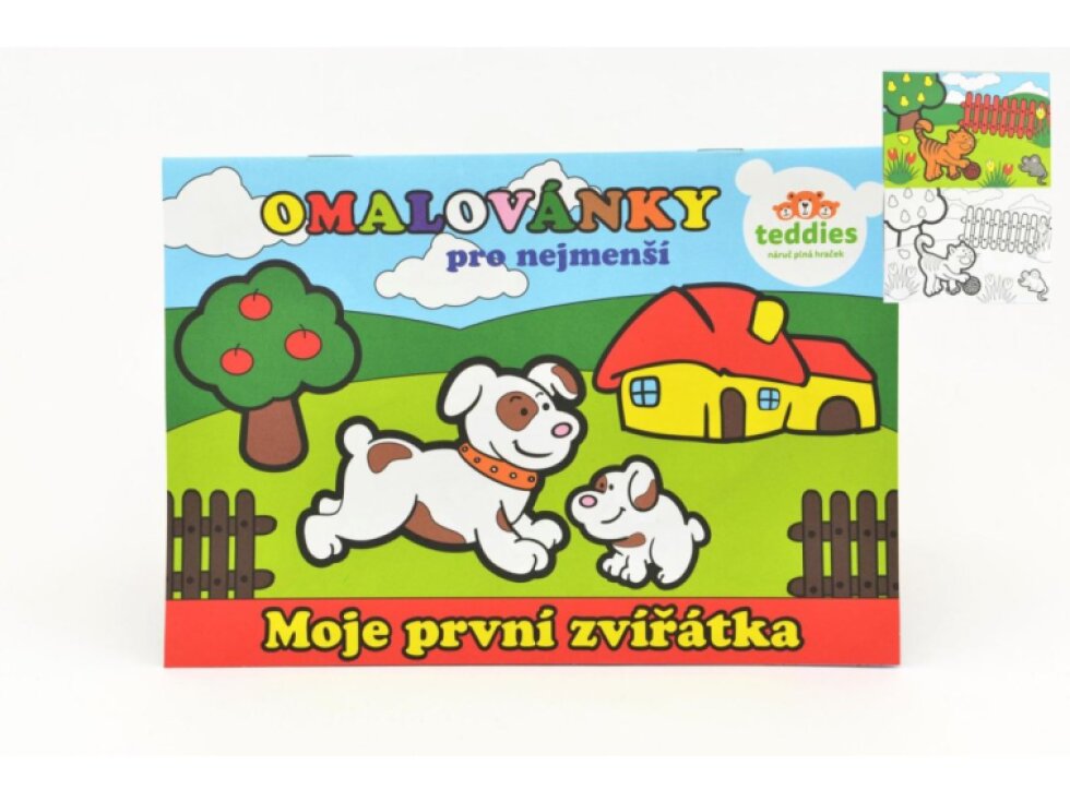 Omalovánky - Moje první zvířátka