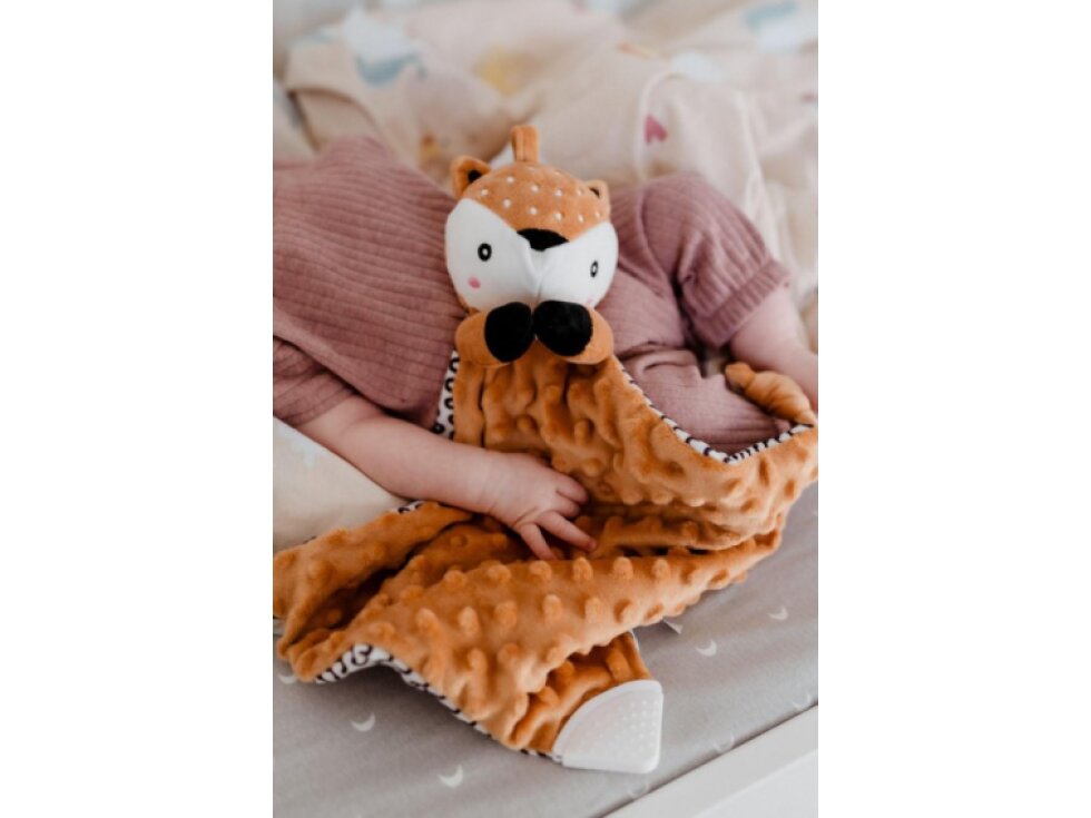 Srneček usínáček babyted, kousátko, chrastítko plyš 0m+