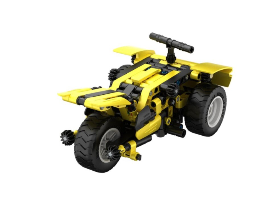 Stavebnice iM.MASTER 2v1 stavební auto plast 320 dílků v krabici 31x23x7cm