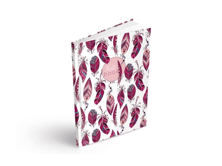 Záznamová kniha A4, 100l/linka - Pírka