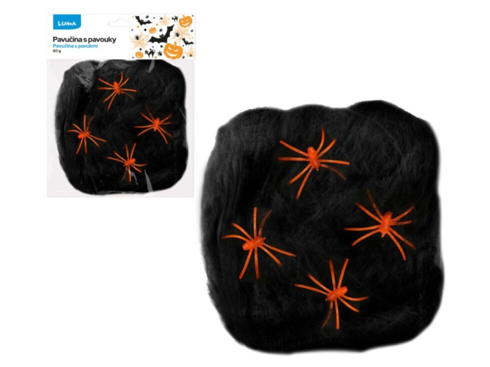 Pavučina černá 60g