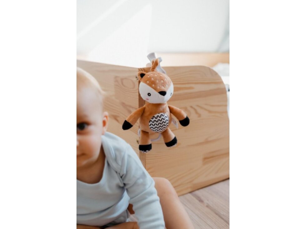 Srneček babyted chrastítko plyš 30cm závěs na postýlku/kočárek 0m+