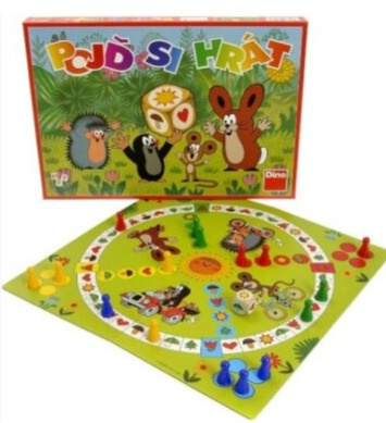 DINO - Pojď si hrát Krtek - Člověče nezlob se