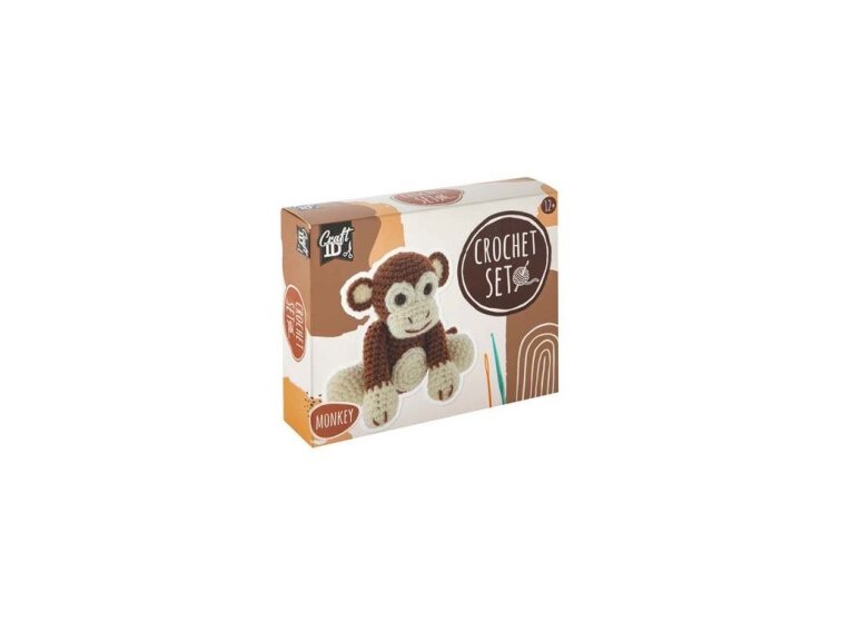 Háčkování, tvořivá sada - Opička