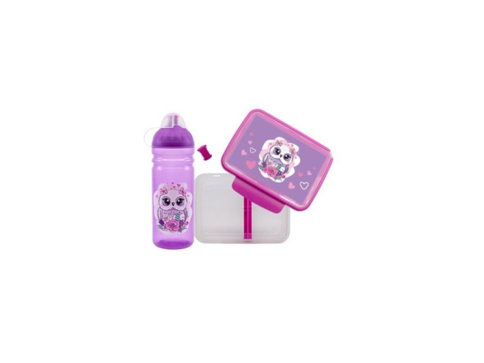 Zdravá lahev - SET Sovička