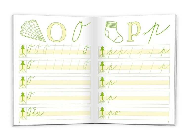 Písanka - písmenka od N až po Z