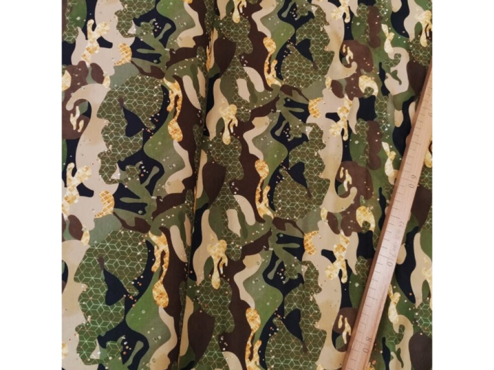 Teplákovina - Zlatý maskáč š.180