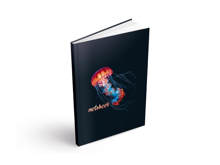 Záznamová kniha A5, 100l/čistá - Medůza