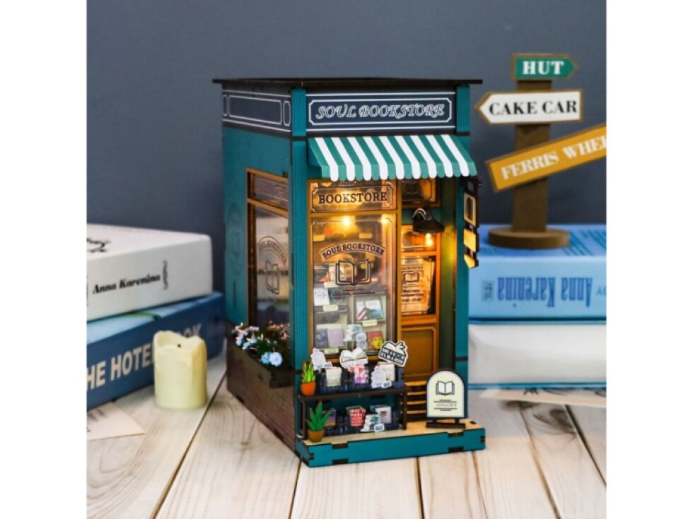 2Kids Toys 3D skládačka Zarážka na knihy Knihkupectví duše