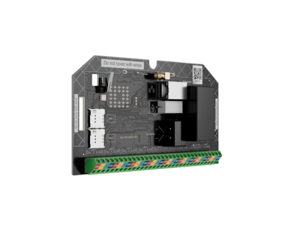 Ajax Superior Hub Hybrid (4G) Fibra (bez krytu)