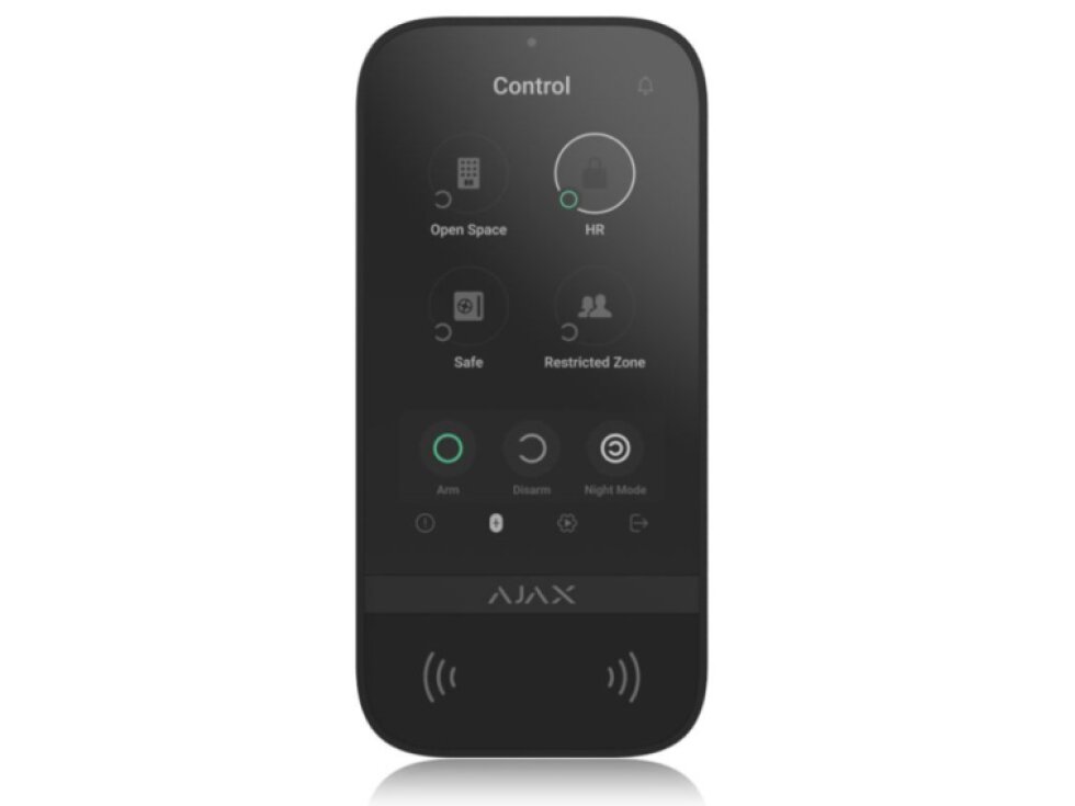 Ajax KeyPad TouchScreen Fibra ASP black (81719)