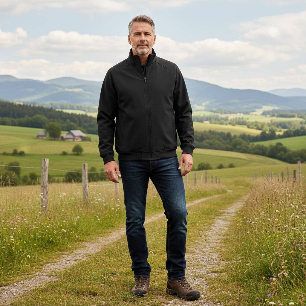 Funkční lehká bunda Club ve sportovním vzhledu