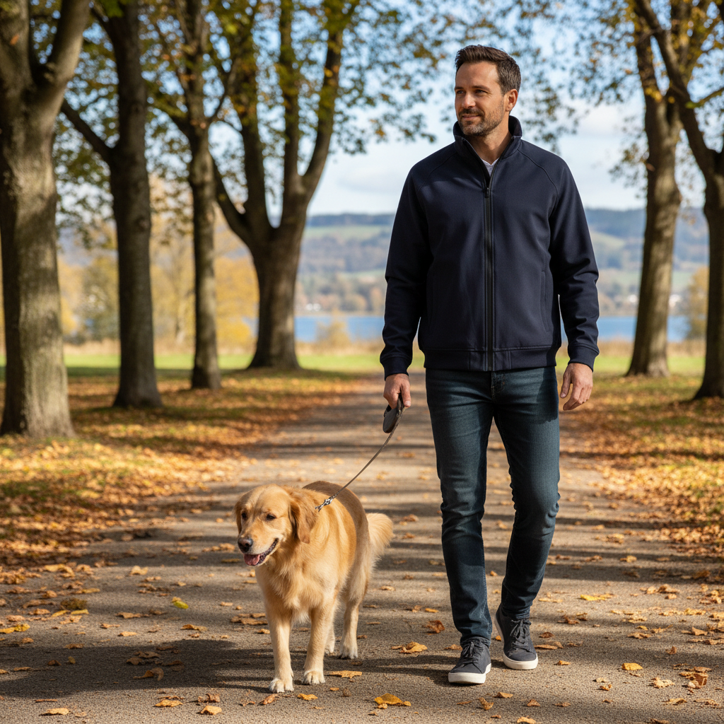 Funkční lehká bunda Club ve sportovním vzhledu