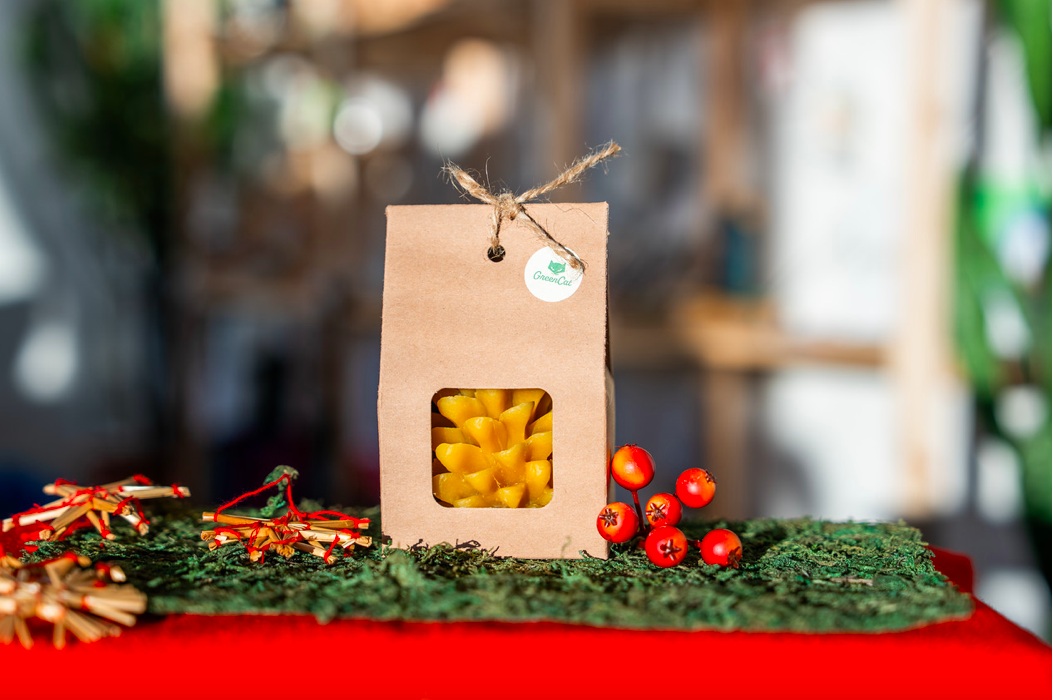 Svíčka „Lesní šiška“