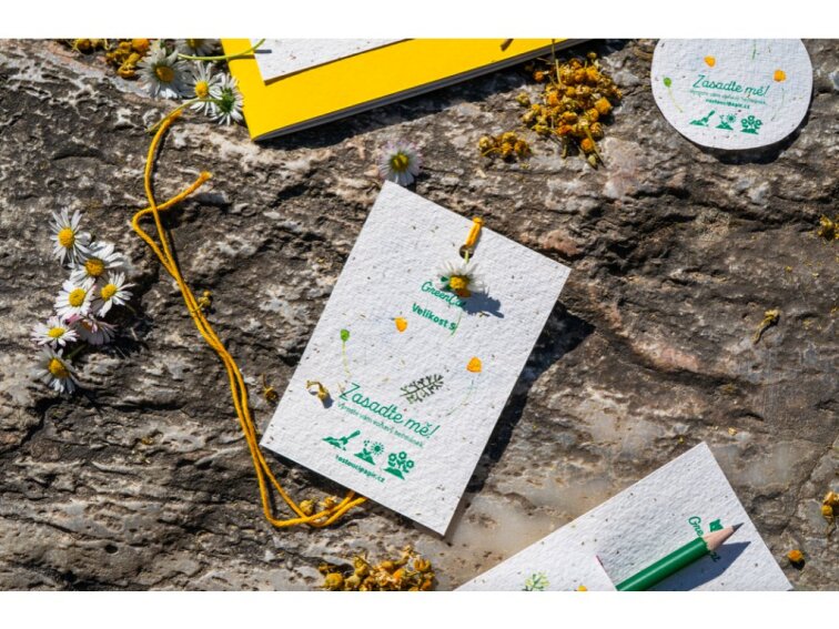 ROSTOUCÍ PAPÍR - Visačka