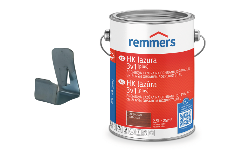 Bezpečnostní klip na víčko Remmers