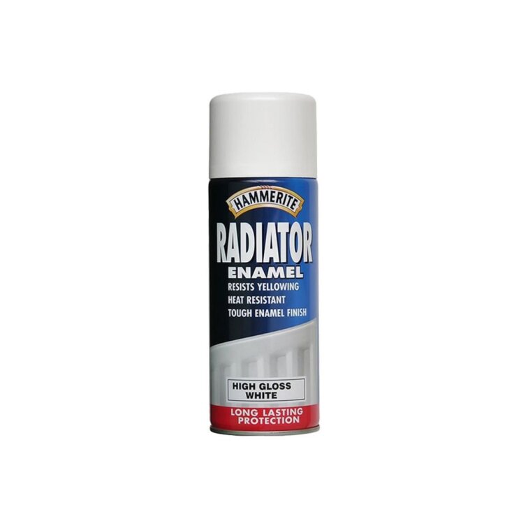 Hammerite sprej Radiátor hladký 400ml, Bílý
