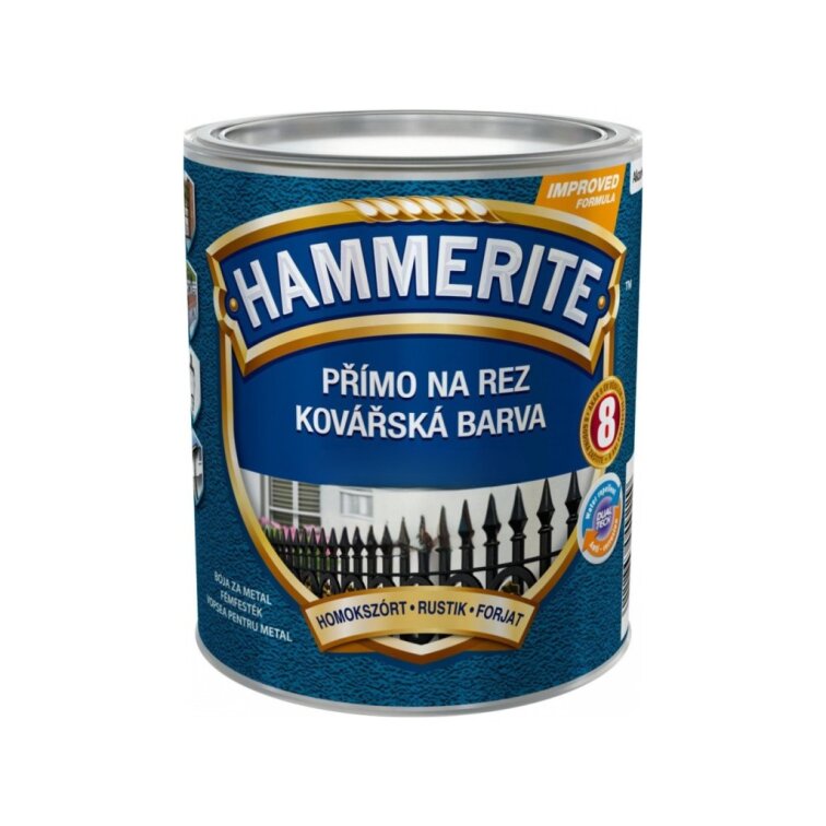 Hammerite přímo na rez kovářská barva