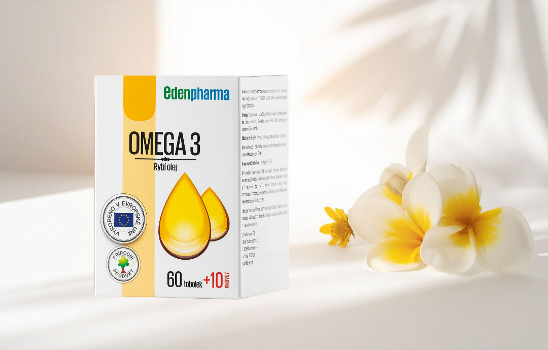 EDENPharma Omega 3 60 + 10 cps